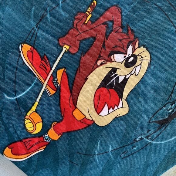 Looney Tunes Golf Tie Tweetie Bird, Elmer Fudd, Sylvester and Taz Vintage - Picture 5 of 11